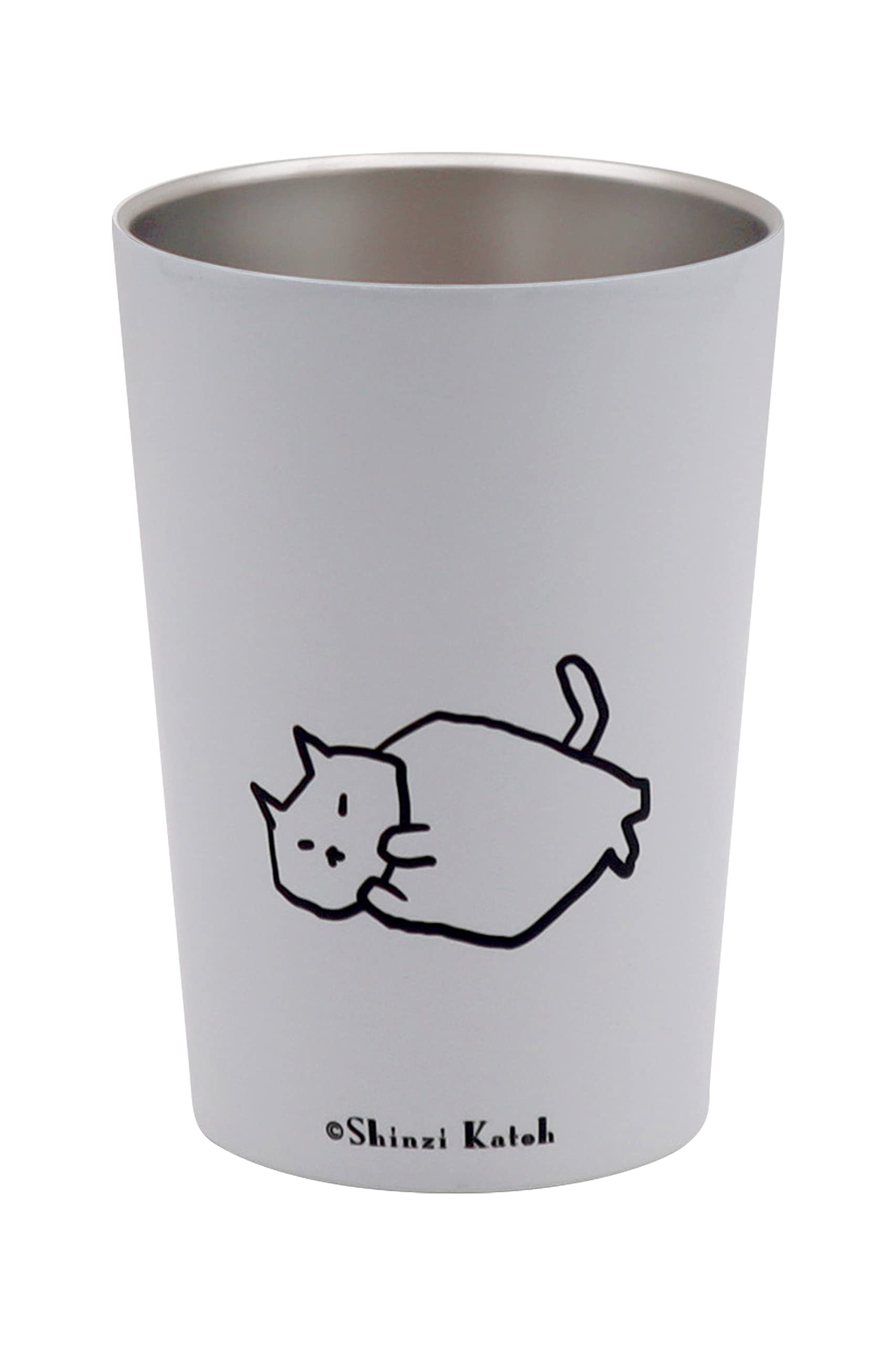 

ОГУРА от 27 Нержавеющая сталь кофе из магазина шаговой доступности горячий холодный Синдзи Неко Не [Выберите дизайны] тамблер, чашка, 450 мл, вакуумный, сохранение, сохранение,