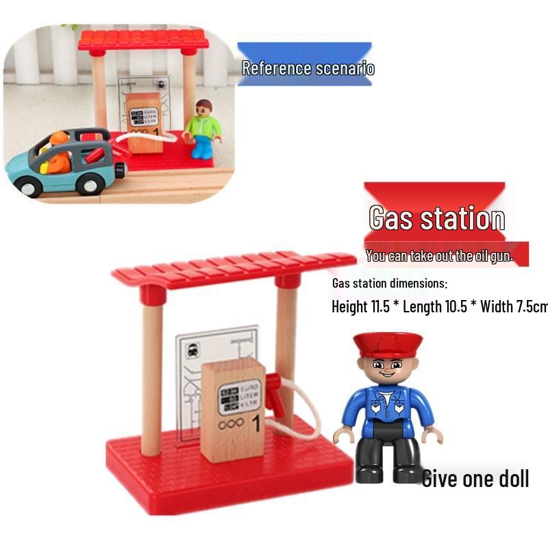 DIY Kindergarten Track Car Toy with Traffic Stickers