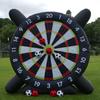 10FT/3m Aufblasbares Fußball-Dartscheibe Brett für Erwachsene Kinder Kick Dartboard Outdoor Sportspiel Fußball Dart Board mit 8 Stück Bällen
