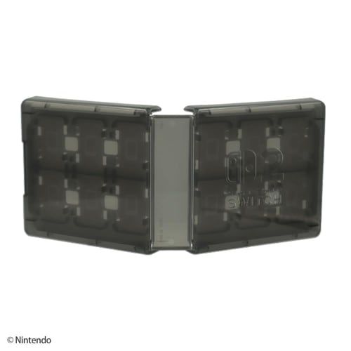 [Nintendo Licensed Product] Nintendo Switch 2 Card Case with 24 Card Pockets, Black