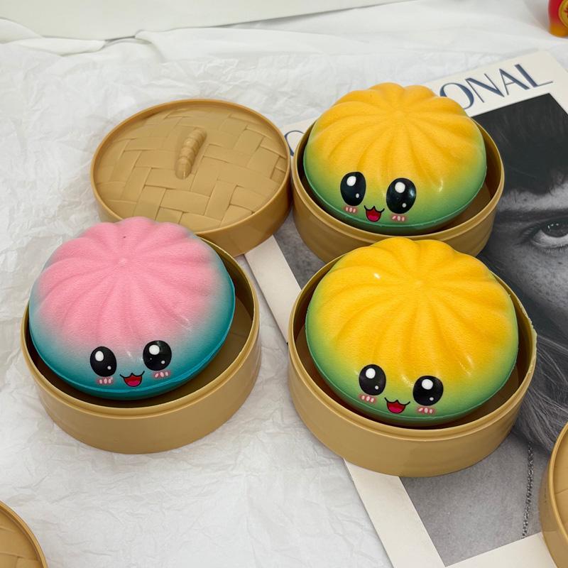 Spielzeug Zubehör 1-3 Stück Regenbogen Mystery Knödel Weicher Knödel Squishy Fidget Schreibtisch Tisch Dekoration Partygeschenke Geschenk