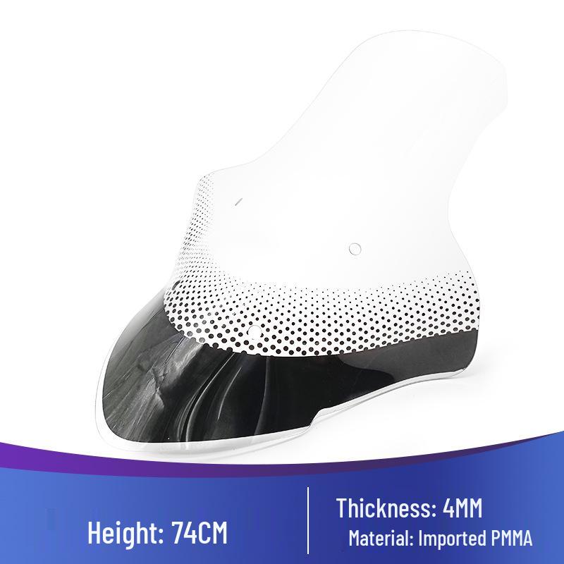Transparent Rain Shield Windshield for Haojue UHR150