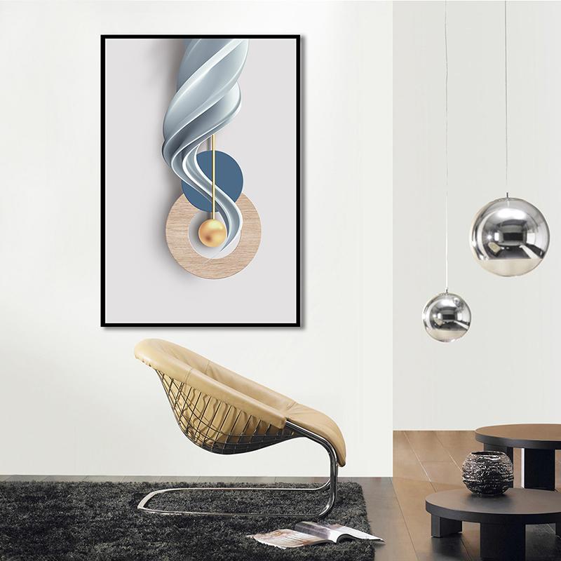New Art Cloth Geometric Abstract Strange Irregular Artwork Decorative Painting Home Wall Decoration Hanging Painting Canvas Painting Wall Art Picture