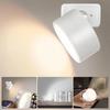 Led Wall Lamp with Remote 12 Models RGB Color Change Wall Light Touch Night Light 360° Rotation Magnetic Bedroom Bedside Lights