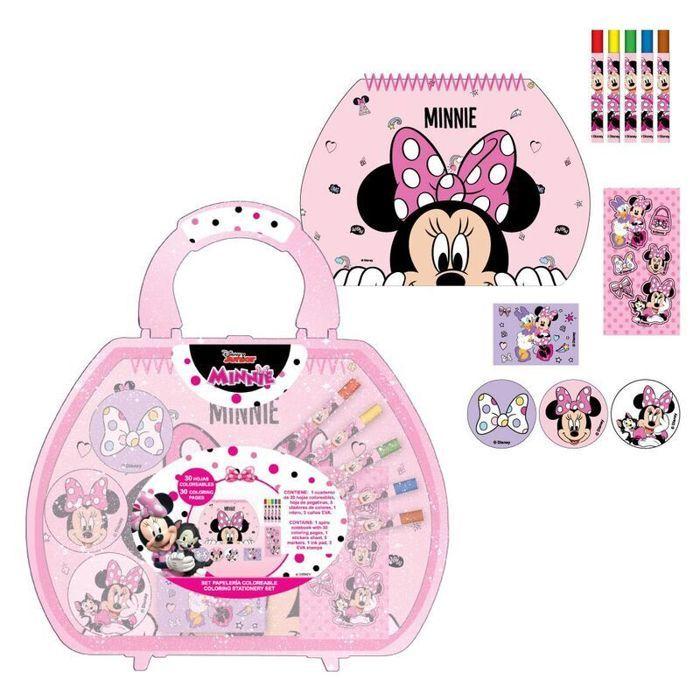 Omalovánková peněženka - Cerda - Disney Minnie - Růžová/Fialová - Vnitřní - Kreativní aktivita