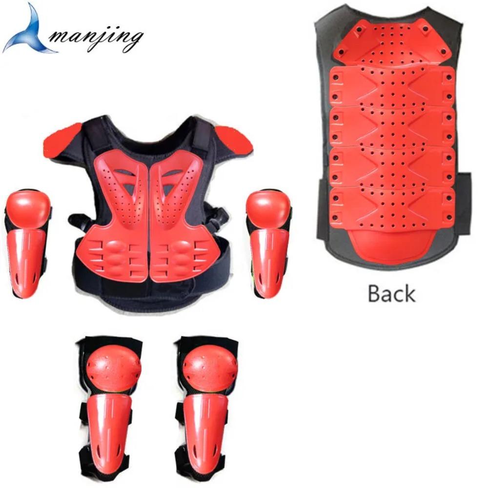 Bambino Bambini Motocross Moto Protezione Corpo Gilet Armatura ATV Moto da Cross Fuoristrada Tute Protezione Gilet da Corsa Abbigliamento Sportivo