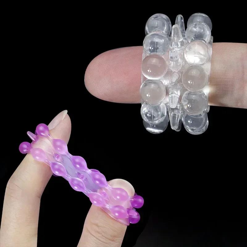 3pcs/set Penis Ring Enhance Dick Erection Delayed Ejaculation Cock Enlargement Lasting Semen Lock Ring Adult Sex Toys
