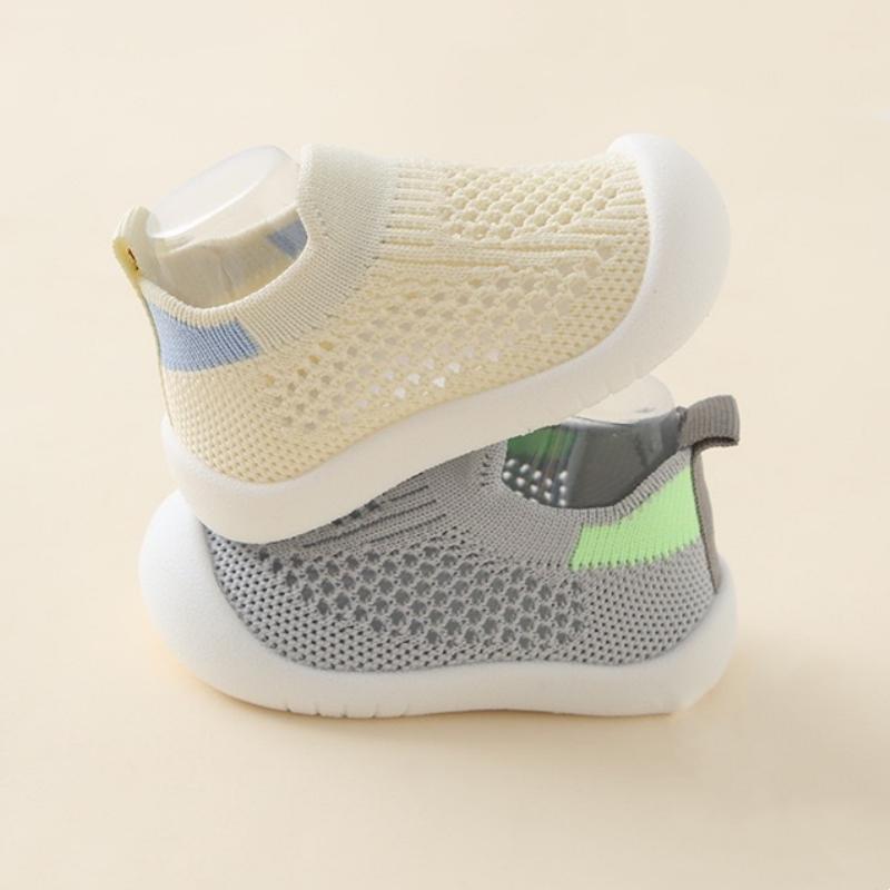 Summer New Baby Soft Sole Non-slip Mesh Breathable Fresh Cute Boys and Girls Comfortable All Match Leisure Toddler Shoes