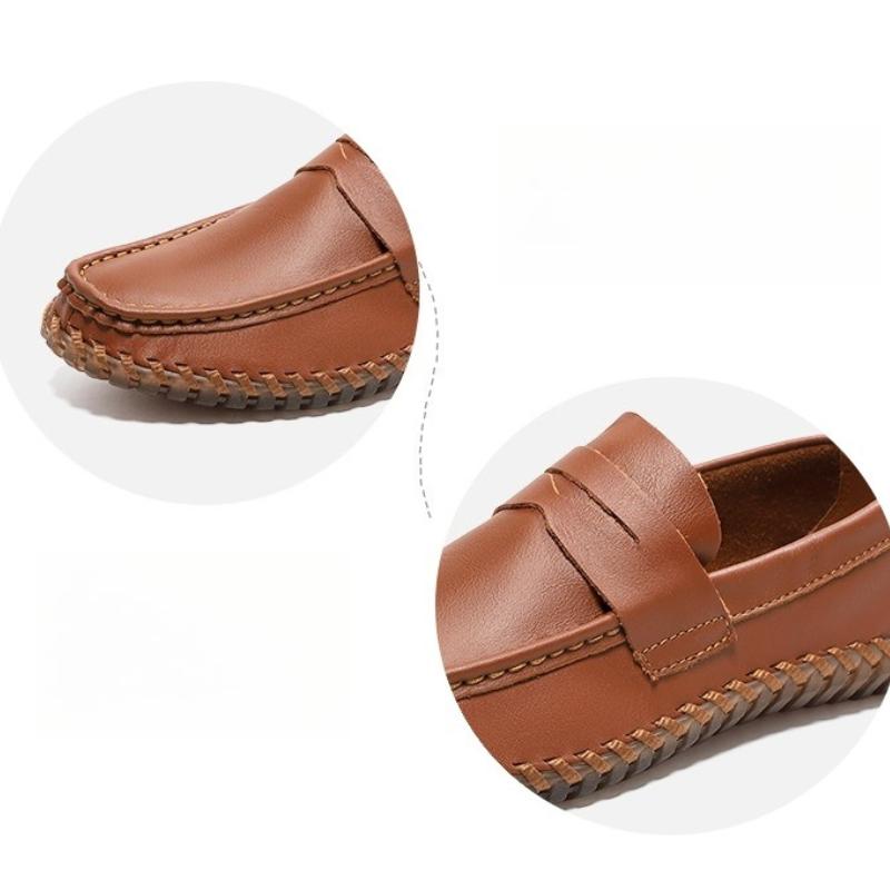 Men's Shoes Casual Formal Loafers Moccasins Italian Breathable Slip on Male Boat Shoes