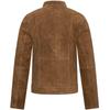 Elle Damen Moto Wildlederjacke