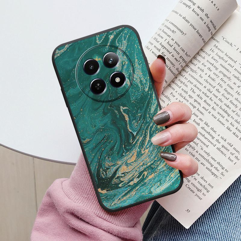 Luxury Case For Redmi 14C 4G 14R 5G A4 Note 14 Pro 5G Poco C75 Fundas Marble Art Pattern Soft TPU Protection Cover Shockproof
