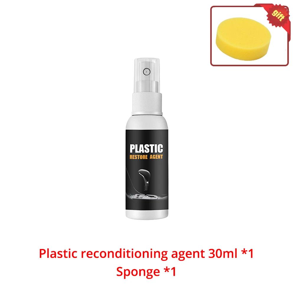 30ml/50ml/100ml Auto Auto Innen Wartung Kunststoff Teile Runderneuerung Reparatur Agent Sauber Wachs Instrumente Panel Reinigung