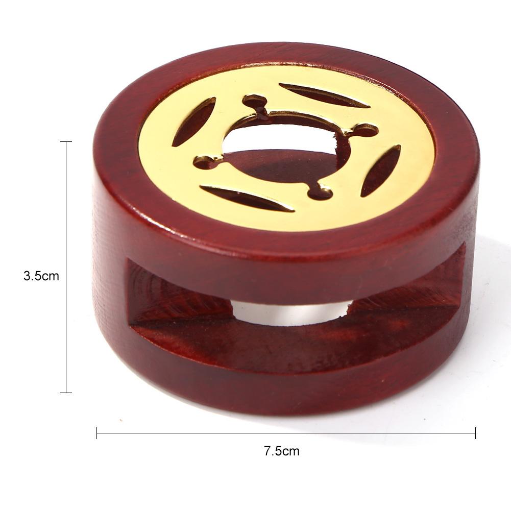 Retro Wax Seal Melting Furnace Solid Wood Oven Furnace Wax Pot Beads Sticks Heater Wax Warmer Decorative Craft for Candle Stamp