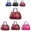 Stylish 2024 Fashionable Red Handbag With Shiny Finish For Women Ideal For Moms