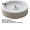 Volcanic Stone Bird Bowl Pumice Parrot Bowl, Spill-Proof Water Mess Free Food Cage Weighted Dish for Lovebirds Conures