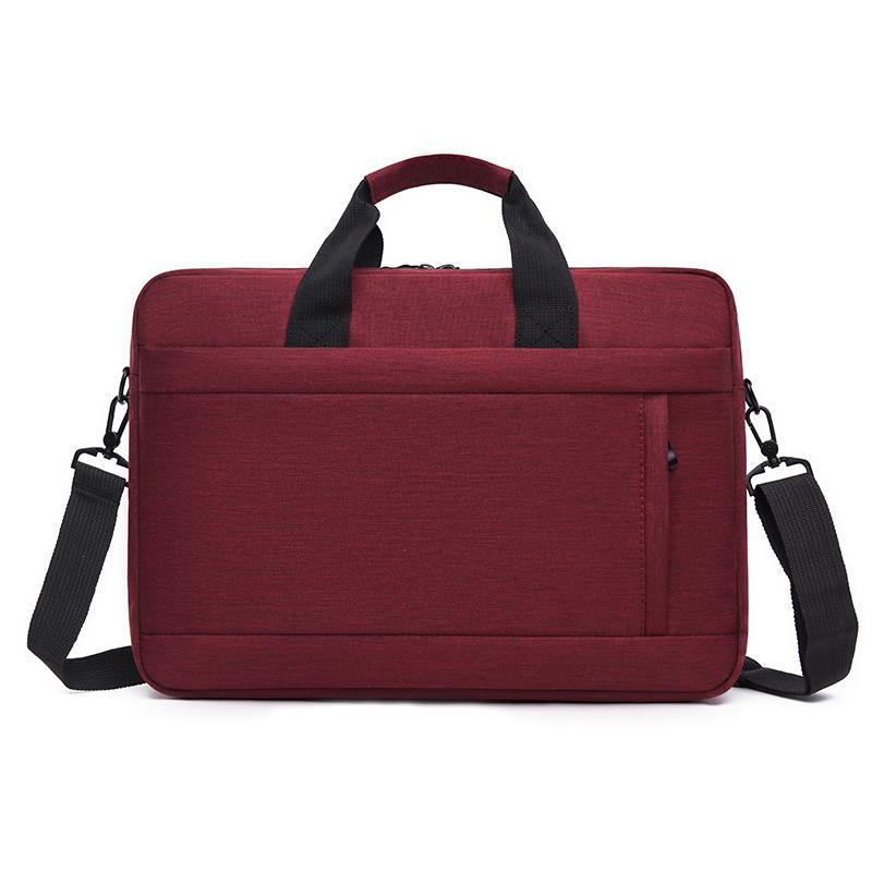 Tote Bag Large Capacity Briefcase Double-layer Computer Bag Men and Women Business Office A4 File Bag