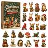 Acrylic Forest Animal Hanging Ornaments - Pack Flat 2D for Keychains and DIY Crafts