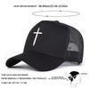Herren Pfeil Kreuz Bestickte Baseballkappe Mesh Hut Outdoor Verstellbar Sonnenschutz Freizeit Hut Frühling Herbst Reise Tourismus Strandurlaub