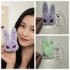 Soft Gothic Rabbit Compact Stitched Bunny Spooky Toy Halloween Plushie  Teens
