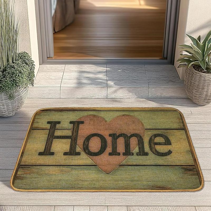 Frohe Weihnachten Fußmatte Willkommen Fußmatte Rutschfest Vordertürmatte für Schlafzimmer Badezimmer Innen Veranda Dekor Eingangsmatte für Zuhause