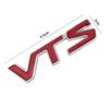 Metal 3D V T S VTS Car Badge Emblem 3D Logo Sticker for Citroen C2 C3 C4 Quatre Saxo Xsara Jimny 1.6 16v VTR Red Silver Color