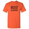 Bowling Green State University Basic Block Alumni Collegiate T Shirt - Orange