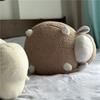 Cartoon Cute White And Brown Sheep Plush Doll Pillows For  Room And Sofa Decorat