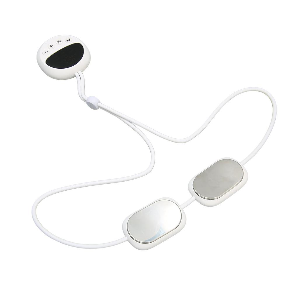 Electric Pulse Neck Massager 3 Level Thermostatic Hot Compress Portable Smart Pendant Cervical Massager for Muscle Pain