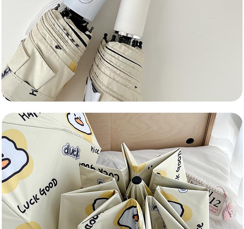 Cute Cartoon Automatic Umbrella with Sun Protection and Anti-UV Features - Durable for Rain and Shine