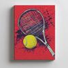 Plakat Tenisowa Pasja Plakat Tenisowa Pasja, 40X50 Cm, Rama Aluminiowa Czarna, Papier Matowy 230 Gsm