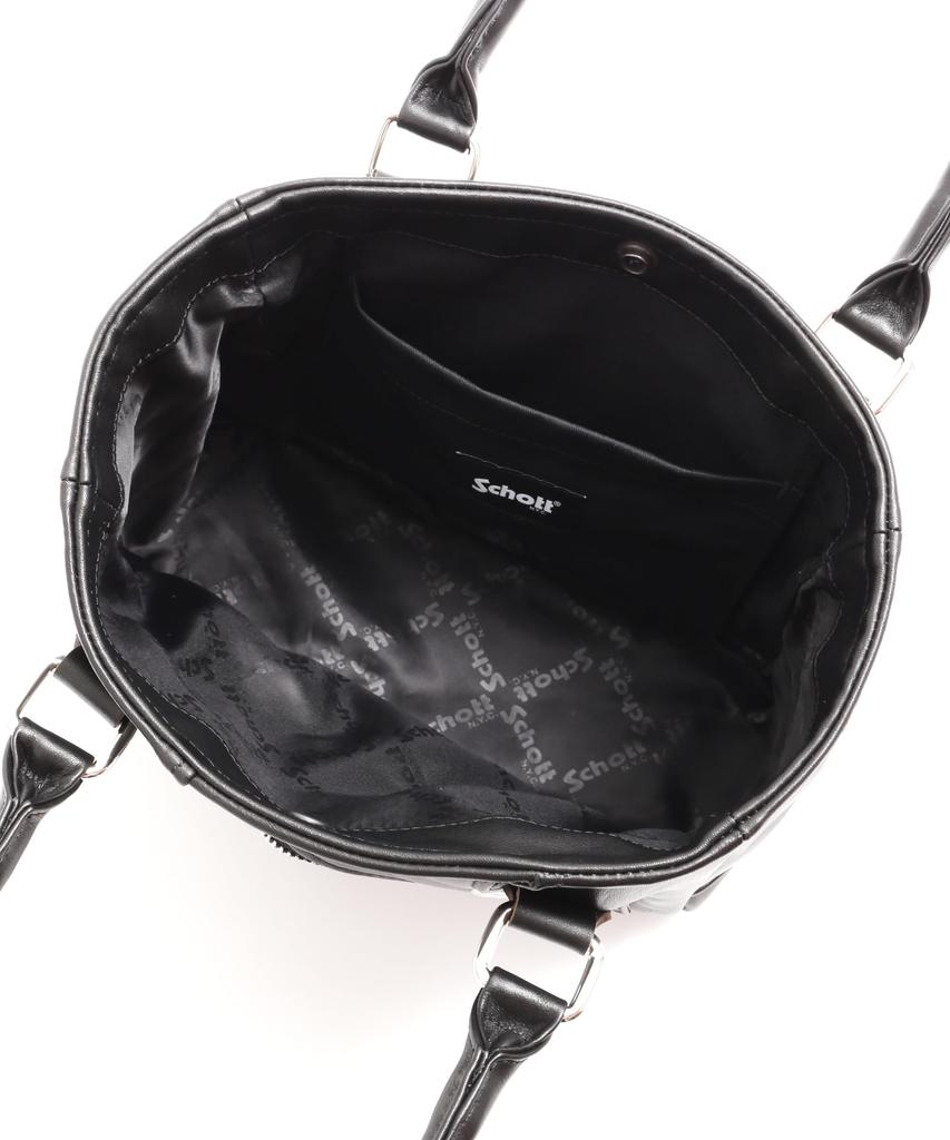MINI RIDERS TOTE BAG Mini Riders Tote Bag F 010 Black [Schott] [Schott] Men's 782-4976010