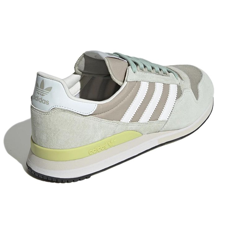 Adidas Originals ZX 500 Pantofi Sport Confortabili Antiderapanți Rezistenți la Uzură cu Talpă Joasă Stil de Viață Casual Unisex Gri Verde GY1982