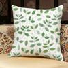 Modern Style Leaf Pillow Case Pillowcase, Double-Sided Printed, Sofa Cushion, Bedroom Headboard Pillow