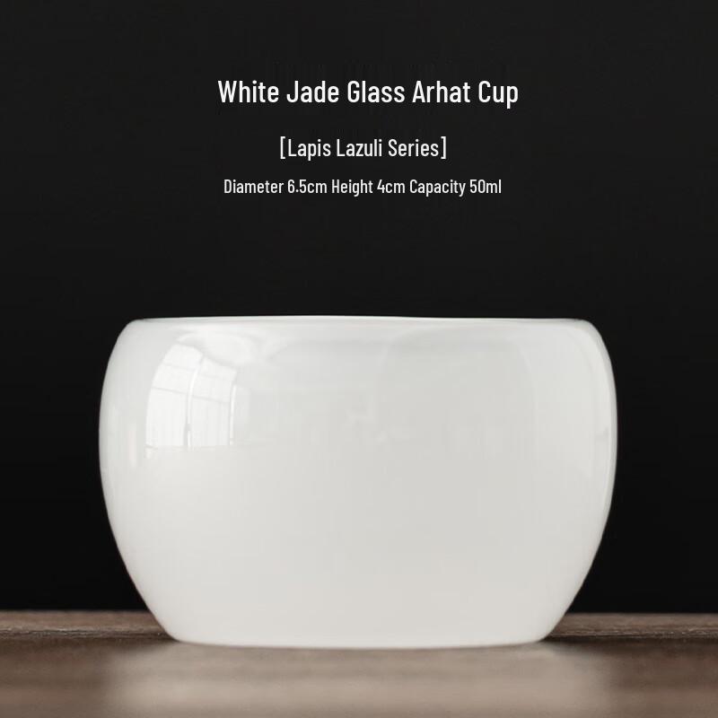 

Chaxun White Jade Liuli Chinese Personal Tea Cup