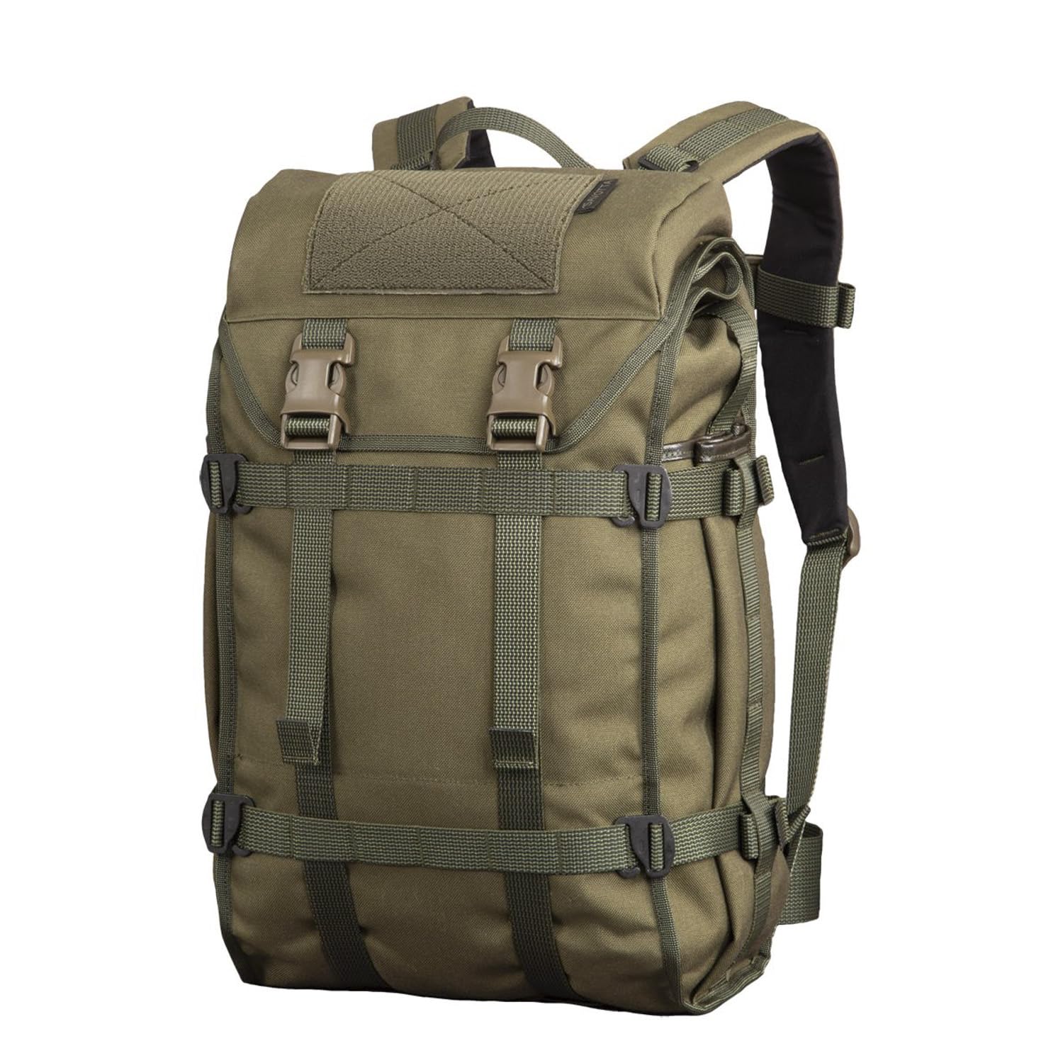 

[SAVOTTA] Kahakka 25L Small Rucksack Daypack Expandable MOLLE System Outdoor Climbing Commuting School Travel Fishing Cycling Military A4 Men Women