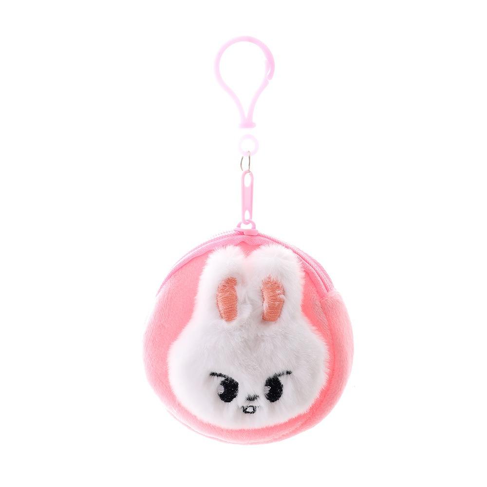 Stray Kids Headphone Bag, Skzoo Cute Cartoon Animal Plush Coin Wallet, Hanging Accessories, Key Storage Card Bag.