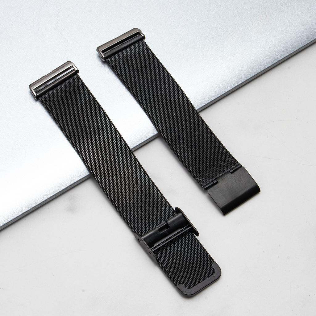 Stainless Steel Strap for Samsung Galaxy Watch Fit 3 Metal Band Mesh Wristband for Galaxy Fit 3 Smartwatch Replacement Bracelet