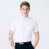 AVAVE Men'S Collared Solid Short Sleeve Golf T-Shirt White