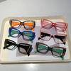 Vintage Cat Eye Glasses Women  New Fashion Multicolor Rim Eyewear Trendy Stylish Design Non-prescription Eyeglasses