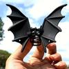Halloween Party Cool Bat Lady Metal Hairpin Punk Style Ball Party Braiding Small Design Shark Clip Dress Up Hair Accessories
