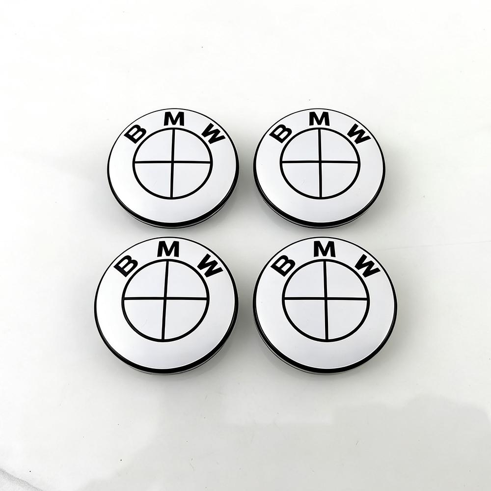 ta124Pcs 56mm 68mm Car Wheel Center Caps For BMW 1 2 3 4 5 6 7 Series E36 E39 E46 E60 E90 E90 G26 X3 X4 X5 X7 X6 G30 F15 G70 G08 G07