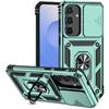 For Samsung Galaxy S25 FE Case PC + TPU Phone Cover with Lens Protection Kickstand