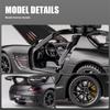 Nové 1:32 simulovaných sportovních vozů Benz AMG SLS z lehkých slitin, model auta, model auta, ozdoba, chlapecké dětské hračky, auta