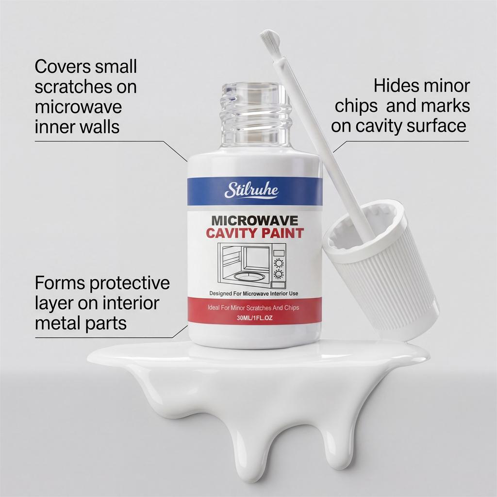 Stilruhe special paint for microwave oven cavity. Daily household easy-to-use microwave oven internal gap repair paint