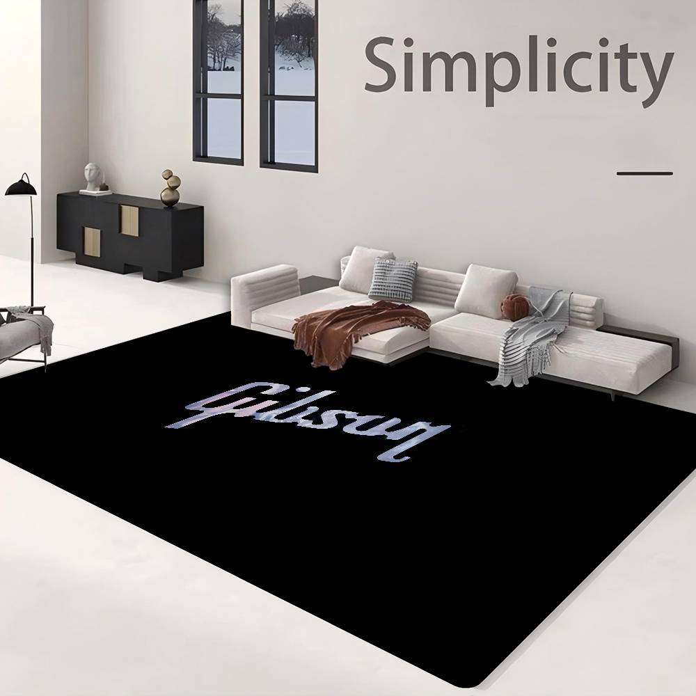 G-Gibson Music Hallway Carpet Washable Non-Slip Living Room Sofa Chairs Area Mat Kitchen Doormat Area Rug