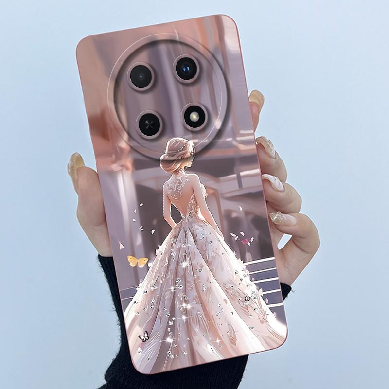 Case For Huawei Nova 12i / Nova 13i Sweet Girls Cats Soft Silicone Shockproof Back Cover For Huawei Nova12i 12 i 13 i Casing