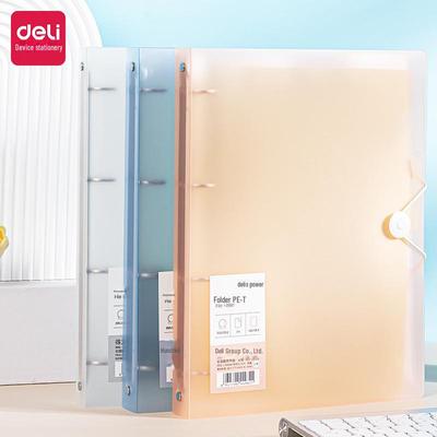 A4 Vier-Loch-Ordner mit Datenbuch, Locher und Aufbewahrungsmappe mit großem Fassungsvermögen