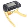 TCapo20 Accordatore capotasto per chitarra multifunzionale 2 in 1 in lega di alluminio con schermo LCD per acustica normale