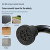 Anti-Slip Quad Cane for Seniors with Curved Handle