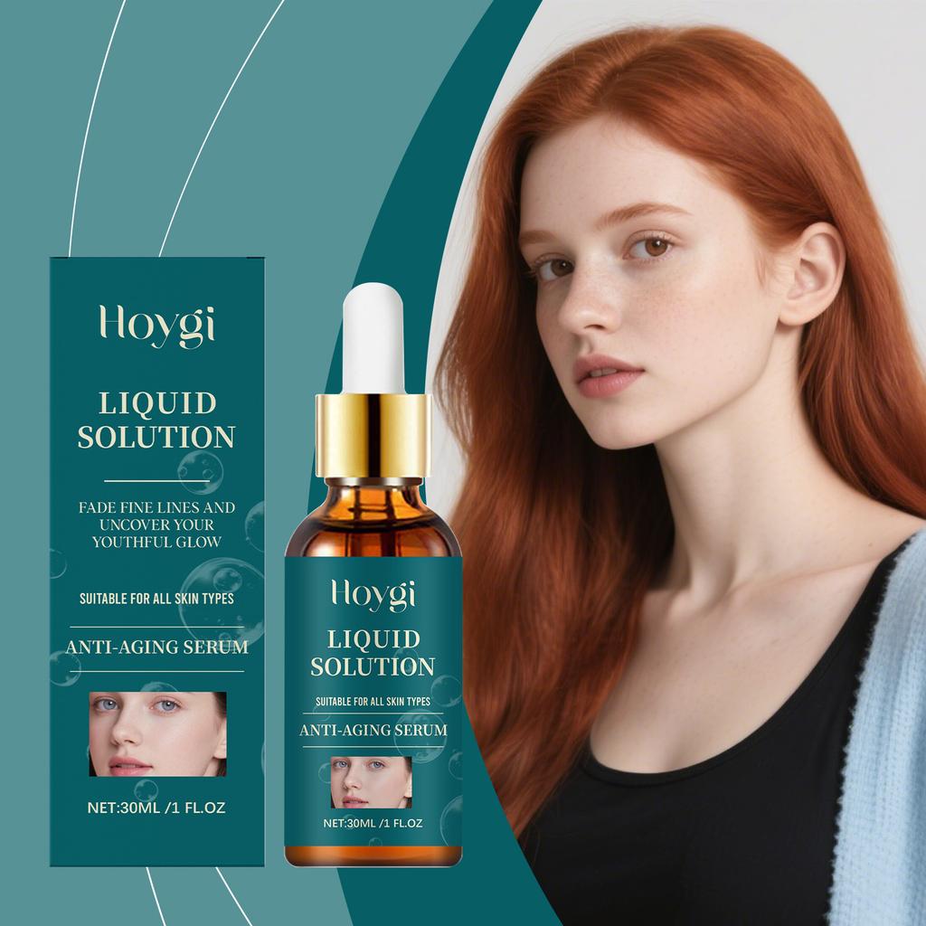 HOYGI Gesichtsessenz Feuchtigkeitspflege Sanfte Pflege Hydratisierende und Glatte Haut Zarte Hautessenz 30ml